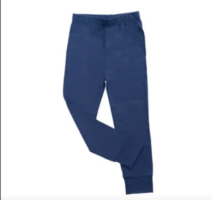 legging en 100% mérinos bleu marine pour enfant