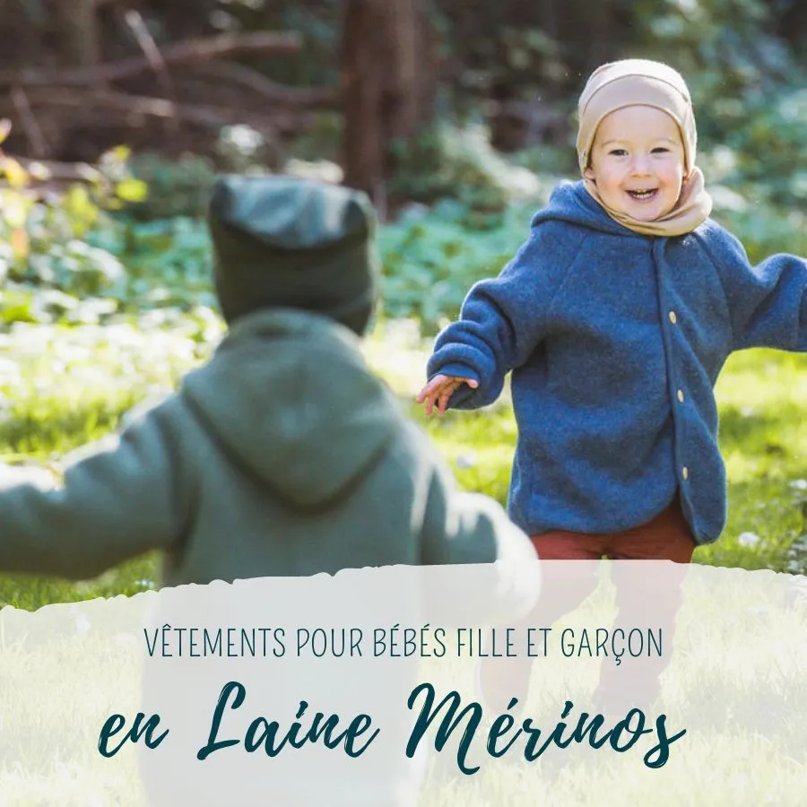 Laine Mérinos pour Vêtements pour Bébés Fille et Garçon | Alpes du Sud Mérinos