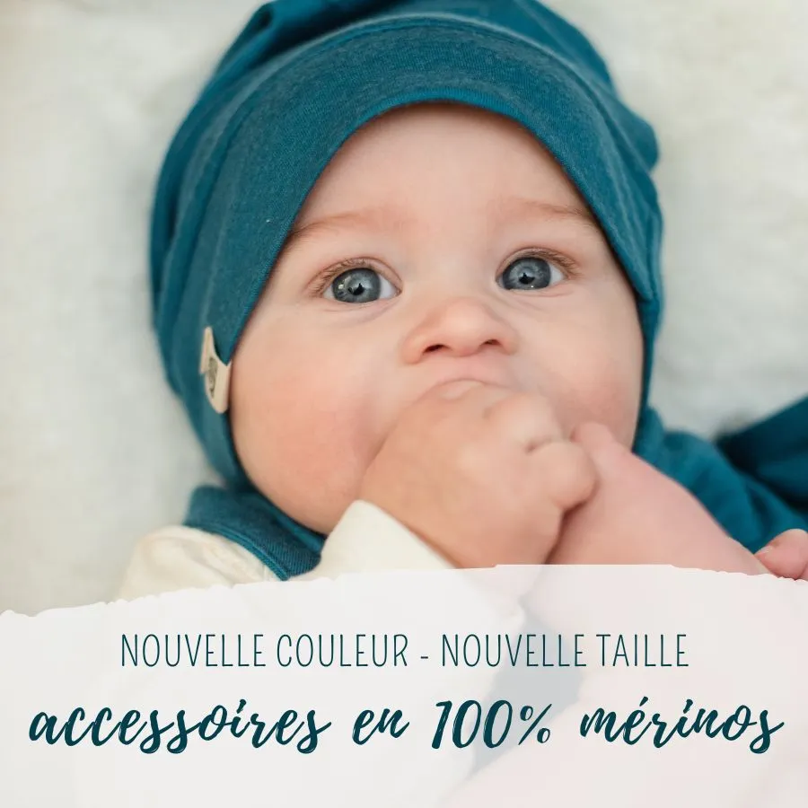 Nouvelle couleur et nouvelle taille d'accessoires en laine mérinos pour enfants suisse