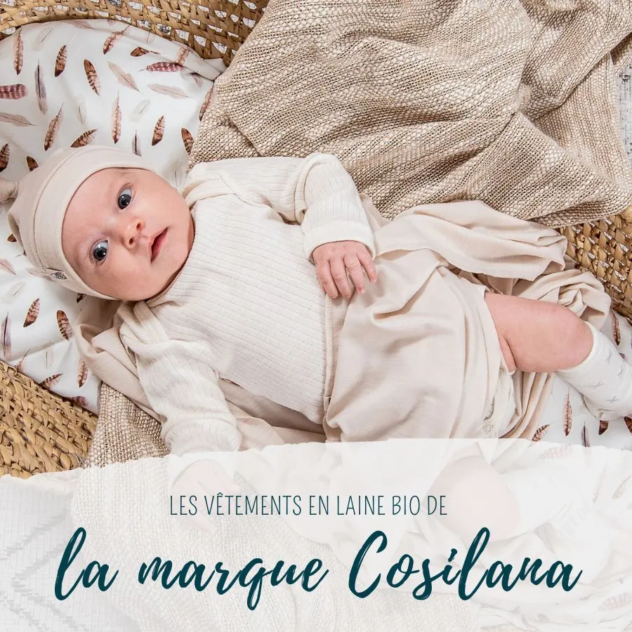 les vêtements en laine bio de la marque cosilana