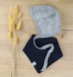 bonnet laine gris Engel Natur