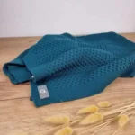 couverture en laine honeycomb disana pacifique