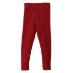 leggings en laine bio disana bordeaux