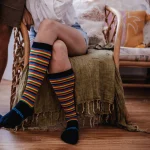 chaussettes en laine mérinos femme hautes jester