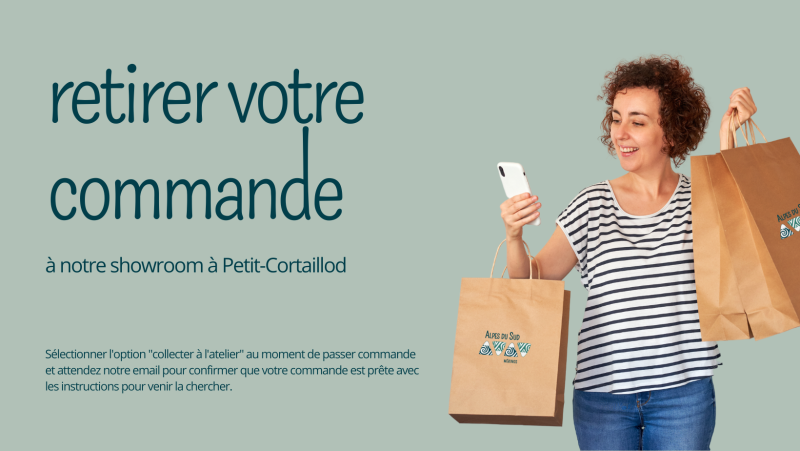 retirer les commande de notre boutique en ligne de laine mérinos