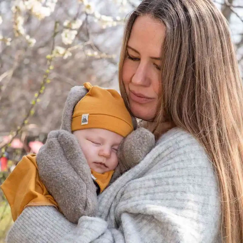 bonnet en mérinos pour bébé marque suisse alpes du sud mérinos