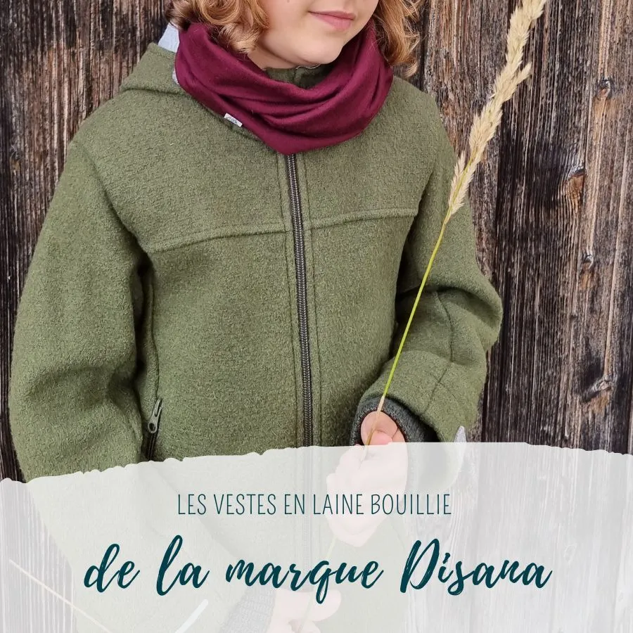 couverture blog veste en laine bouillie de Disana