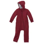 combinaison en laine bouillie Disana enfant cassis