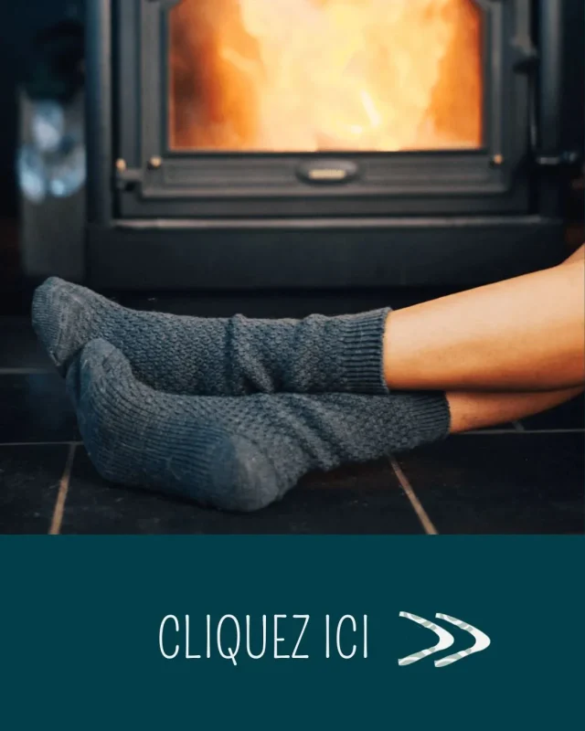 chaussettes en laine mérinos alpes du sud